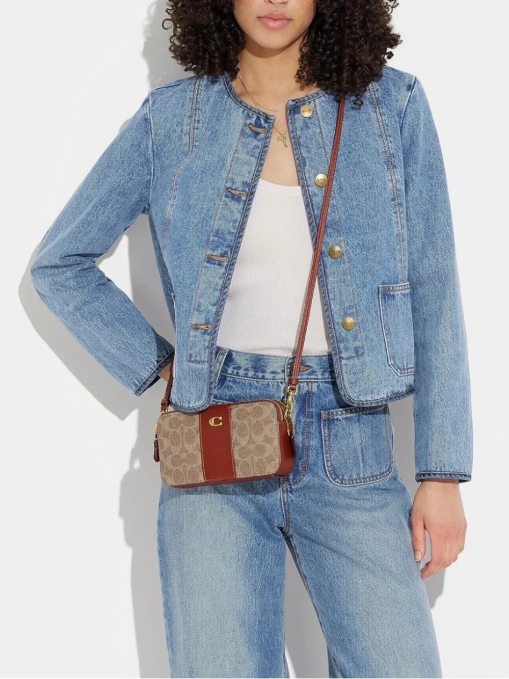 Coach Kira Signature crossbody RETAIL 250